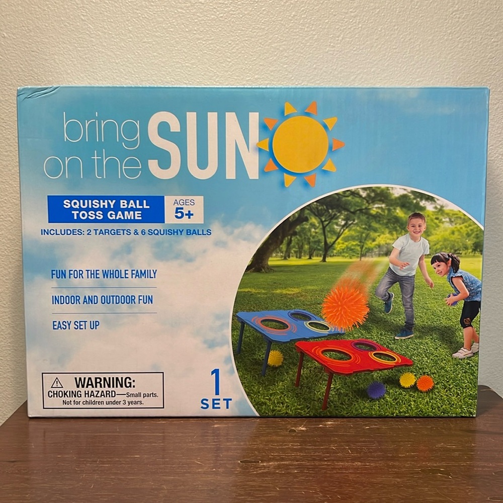 Bring On The Sun Squishy Ball Toss Game